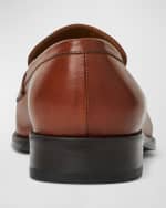 Image 4 of 5: Bruno Magli Men's Maioco Napa Penny Loafers