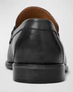 Image 4 of 5: Bruno Magli Men's Silvestro Leather Slip-On Loafers