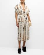 Image 2 of 6: pinkfilosofy Porec Linen Midi Dress