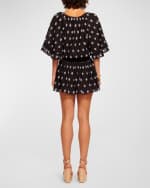 Image 2 of 3: Ramy Brook Tena Embroidered Mini Dress