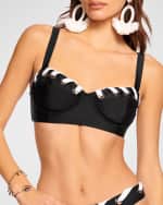 Image 1 of 4: Ramy Brook Ira Laced Bikini Top
