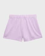 Image 5 of 6: Flowers by Zoe Girl's Star-Print Shorts, Size 4-6