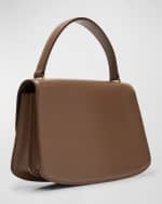 Image 4 of 6: THE ROW Sofia Top-Handle Bag in Shiny Leather