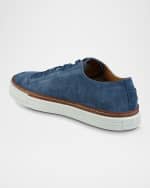 Image 2 of 4: Allen Edmonds Men's Paxton Leather Low-Top Sneakers