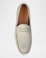 Image 4 of 4: Allen Edmonds Men's Super Sport Leather Penny Loafers