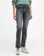 Image 2 of 6: MOTHER The Mid-Rise Rider Skimp Jeans