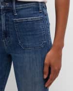 Image 5 of 5: MOTHER The Patch Pocket Insider Sneak Jeans