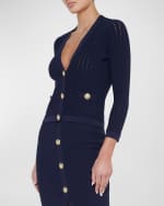 Image 4 of 5: L'Agence Irvin Pointelle Cardigan