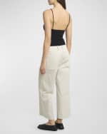 Image 4 of 6: Proenza Schouler Serena Silk-Blend Knit Bodysuit