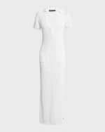 Image 1 of 5: Proenza Schouler Auden Textured Knit Maxi Dress