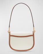 Image 4 of 5: kate spade new york katy flap colorblock textured leather crossbody bag