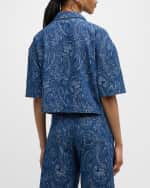 Image 5 of 6: Rag & Bone Lenna Denim Top