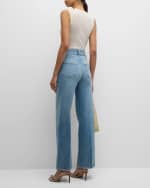 Image 3 of 6: PAIGE Sasha Straight-Leg Jeans