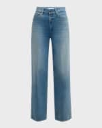 Image 1 of 6: PAIGE Sasha Straight-Leg Jeans