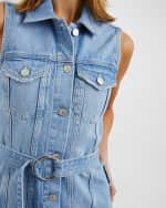Image 4 of 4: Rails Wilshire Denim Mini Dress