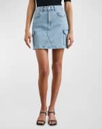 Image 1 of 4: Rails Laurel Denim Cargo Mini Skirt