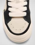 Image 4 of 6: Amiri Men's Sunset Skate Low-Top Suede Sneakers