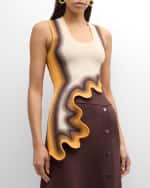 Image 2 of 6: PH5 Tina Wavy Sleeveless Crop Top