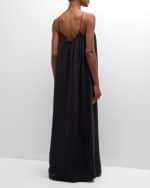 Image 4 of 6: La Ligne Lightweight Linen Viscose Maxi Dress
