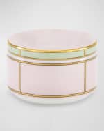 Image 1 of 2: GINORI 1735 Diva Sugar Bowl with Cover, Rosa