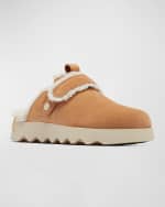 Image 5 of 6: Sorel Viibe Suede Faux Fur Cozy Mules