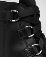 Image 4 of 6: Sorel Caribou Leather Winter Heeled Booties