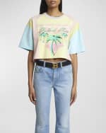 Image 2 of 2: Balmain Monogram Buckled Leather B-Belt