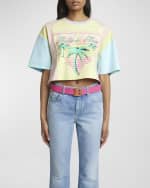 Image 3 of 3: Balmain Reversible Leather B-Belt