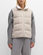 Image 2 of 6: Eleventy Padded Stand-Collar Vest