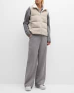 Image 5 of 6: Eleventy Padded Stand-Collar Vest