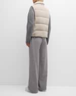 Image 3 of 6: Eleventy Padded Stand-Collar Vest