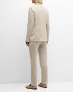 Image 5 of 6: Eleventy Single-Button Wool-Blend Blazer