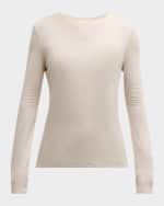 Image 1 of 6: Eleventy Long-Sleeve Crewneck T-Shirt