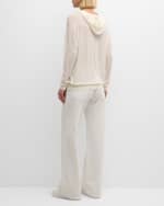 Image 2 of 5: Eleventy Hooded Merino Wool Sweater