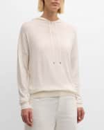 Image 1 of 5: Eleventy Hooded Merino Wool Sweater