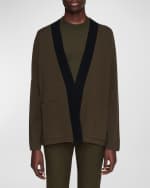 Image 2 of 5: Joseph Open-Front Knit Cardigan