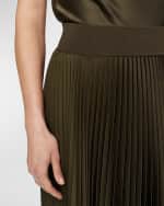 Image 5 of 5: Joseph Ade Pleated Handkerchief Maxi Skirt