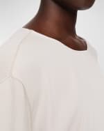 Image 5 of 5: Joseph Didot Ribbed Cady Midi Dress