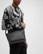 Image 2 of 6: Alexander McQueen Men's Leather Crossbody Bag