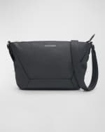 Image 1 of 6: Alexander McQueen Men's Leather Crossbody Bag