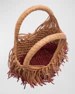 Image 5 of 6: Ulla Johnson Valeria Small Fringe Hobo Bag