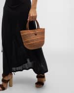 Image 3 of 6: Ulla Johnson Marta Small Basket tote Bag