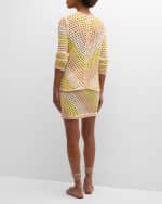 Image 3 of 6: ATM Anthony Thomas Melillo Mercerized Cotton Cord Mini Skirt