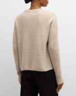 Image 4 of 6: THE ROW Gouli Cashmere-Blend Knit Top