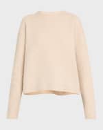 Image 1 of 6: THE ROW Gouli Cashmere-Blend Knit Top