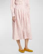 Image 2 of 6: Marni Lattice-Print Midi Skirt