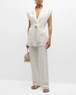 Image 5 of 6: Lune Active Moon Knit Flare Pants