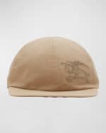 Image 1 of 3: Burberry Kid's Reversible Check-Print Cap, Size 12M-9