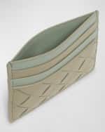Image 4 of 4: Bottega Veneta Leather Card Case