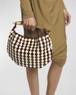 Image 3 of 6: Bottega Veneta Small Sardine Patent Leather Shoulder Bag